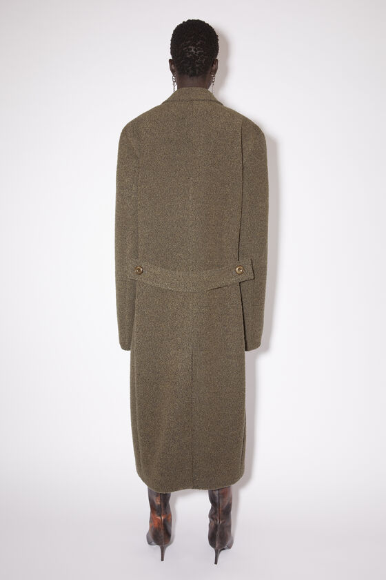 (image for) Smooth-Running Double-breasted wool coat